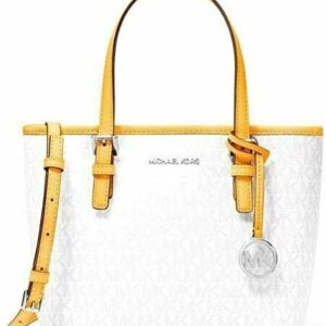 Michael Kors XS Carry All Jet Set Travel Womens Tote (grapefruit multi)