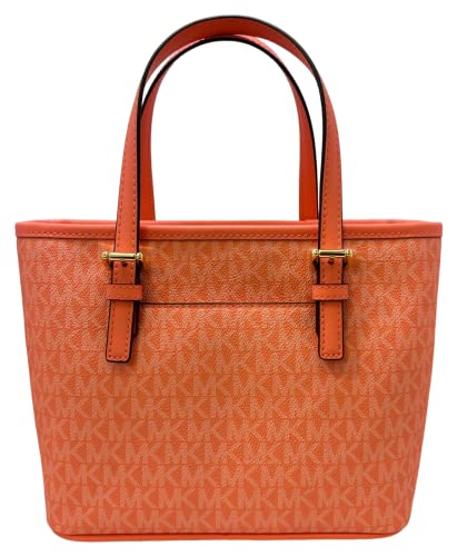 Michael Kors XS Carry All Jet Set Travel Womens Tote (grapefruit multi)