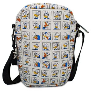 Buckle Down Crossbody Bag, Donald Duck