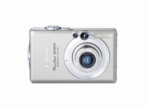 Canon PowerShot SD600 6MP Digital Elph Camera with 3x Optical Zoom (OLD MODEL)