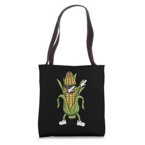 Corn On The Cob Dabbing Corncob Farm Farmer Popcorn Tote Bag