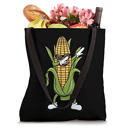 Corn On The Cob Dabbing Corncob Farm Farmer Popcorn Tote Bag