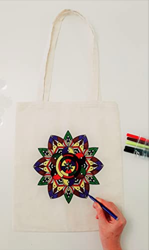 PoyBux Design - 16''x13'' Tote Bag, Make Your Own Tote Bag |