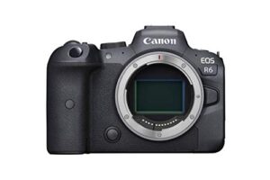 canon eos r6 mirrorless digital camera (body only) (renewed)