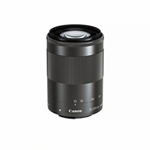 Canon EF-M 55-200mm f/4.5-6.3 Image Stabilization STM Lens (Black)