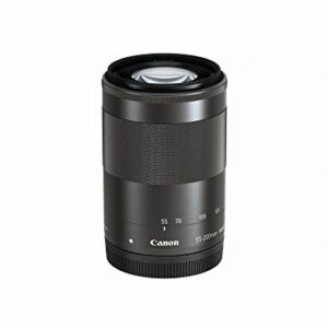 Canon EF-M 55-200mm f/4.5-6.3 Image Stabilization STM Lens (Black)