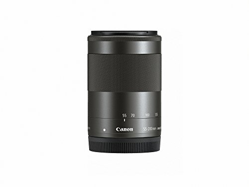 Canon EF-M 55-200mm f/4.5-6.3 Image Stabilization STM Lens (Black)