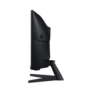 SAMSUNG 34-Inch Odyssey G5 Ultra-Wide Gaming Monitor with 1000R Curved Screen, 165Hz, 1ms, FreeSync Premium, WQHD (LC34G55TWWNXZA, 2020 Model), Black