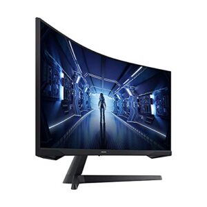 SAMSUNG 34-Inch Odyssey G5 Ultra-Wide Gaming Monitor with 1000R Curved Screen, 165Hz, 1ms, FreeSync Premium, WQHD (LC34G55TWWNXZA, 2020 Model), Black