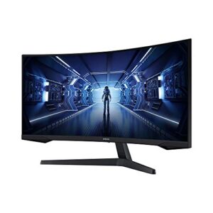 SAMSUNG 34-Inch Odyssey G5 Ultra-Wide Gaming Monitor with 1000R Curved Screen, 165Hz, 1ms, FreeSync Premium, WQHD (LC34G55TWWNXZA, 2020 Model), Black