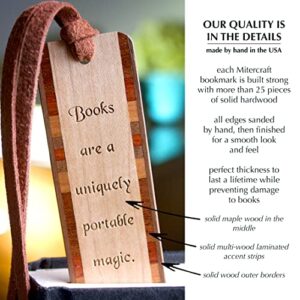 Stephen King Books Quote, Engraved Wooden Bookmark - Made in USA - Also Available with Personalization