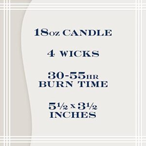 Premium Scented 4-Wick Candle, Limoncello Cupcake, HomeWorx by Slatkin & Co - 18 oz - Long-Lasting Jar Candle, 30-55 Hours Burn Time - Limoncello, Sicilian Lemons, Candied Lemons, & Sparkling Sugar