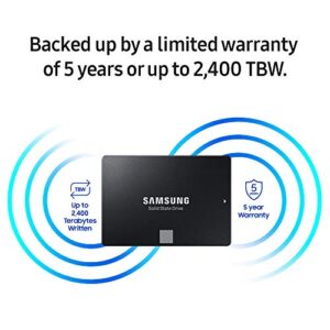 Samsung SSD 860 EVO 1TB 2.5 Inch SATA III Internal SSD (MZ-76E1T0B/AM)