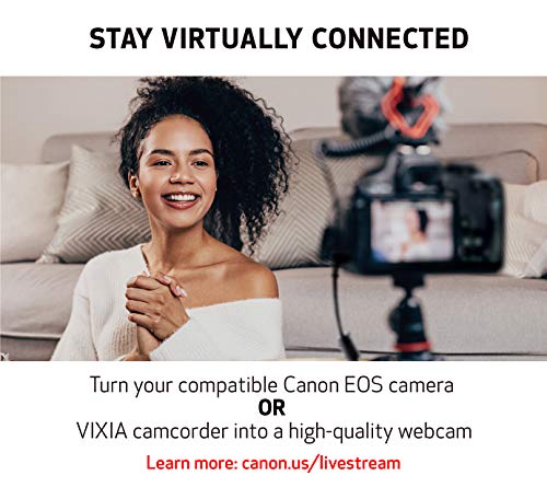 Canon VIXIA HF R800 Portable Video Camera Camcorder with Audio Input(Microphone), 3.0-Inch Touch Panel LCD, Digic DV 4 Image Processor, 57x Advanced Zoom, and Full HD CMOS Sensor, Black