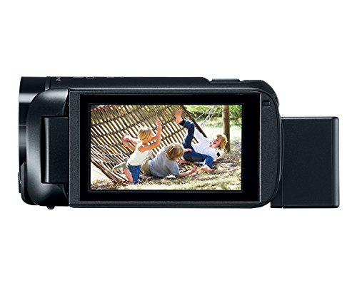 Canon VIXIA HF R800 Portable Video Camera Camcorder with Audio Input(Microphone), 3.0-Inch Touch Panel LCD, Digic DV 4 Image Processor, 57x Advanced Zoom, and Full HD CMOS Sensor, Black