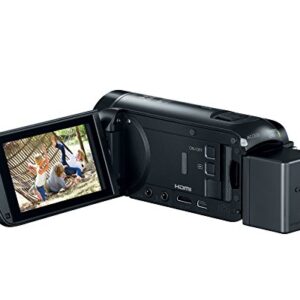 Canon VIXIA HF R800 Portable Video Camera Camcorder with Audio Input(Microphone), 3.0-Inch Touch Panel LCD, Digic DV 4 Image Processor, 57x Advanced Zoom, and Full HD CMOS Sensor, Black