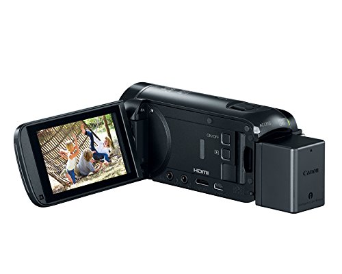 Canon VIXIA HF R800 Portable Video Camera Camcorder with Audio Input(Microphone), 3.0-Inch Touch Panel LCD, Digic DV 4 Image Processor, 57x Advanced Zoom, and Full HD CMOS Sensor, Black