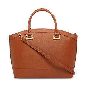 Anne Klein New recruits ak Dome Satchel, Ginger Biscuit