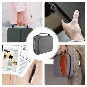 Men Bible Carrying Cover Case: Women Bible Covers with Book Stand and Handle Church Bag Carrying Book Case Bible Holder, for Scripture Study Protector