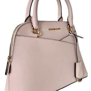 Michael Kors Jet Set Medium Logo Dome Satchel (Powder Blush)