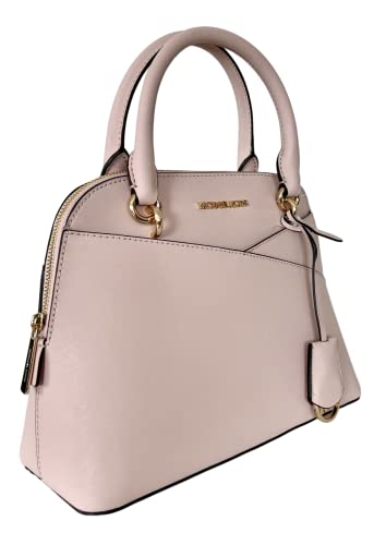 Michael Kors Jet Set Medium Logo Dome Satchel (Powder Blush)