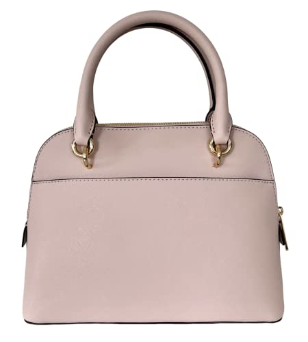 Michael Kors Jet Set Medium Logo Dome Satchel (Powder Blush)