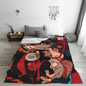 Anime Toilet Bound Hanako Kun Blanket Flannel Fleece Throw Soft Cozy All Season Blankets 50"X40"