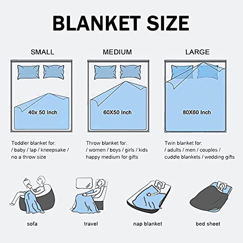 Yamco New Home Gifts Blanket - Homewarming Gifts for New House 60"X 50" Throw Blankets - Sweet Home Gifts for Women Men - Homeowner Gifts - Moving Away Gift Ideas