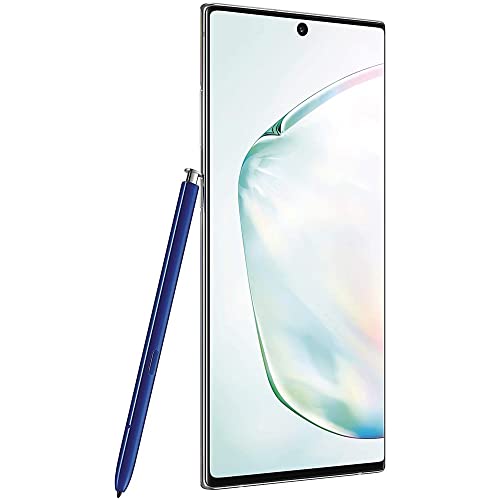 Samsung Galaxy Note 10+, 256GB, Aura Glow Silver - Fully Unlocked (Renewed)