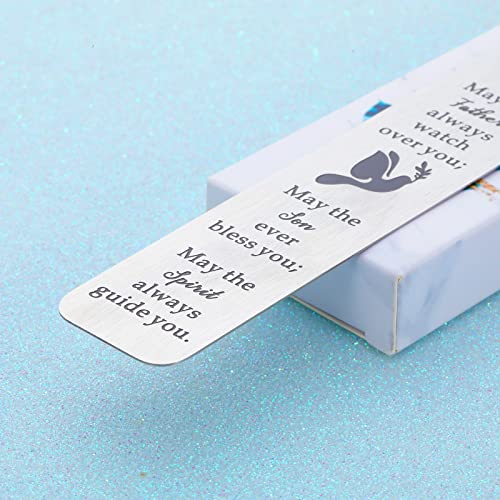 Baptism Gifts for Girl Boys Religious Gifts for First Communion Christening Gifts for Goddaughter Godson Godchild Baby Girl Adult Baptism Gifts for Women Men Friends Catholic Gifts Religious Bookmarks