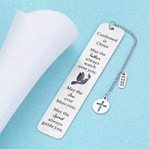 Baptism Gifts for Girl Boys Religious Gifts for First Communion Christening Gifts for Goddaughter Godson Godchild Baby Girl Adult Baptism Gifts for Women Men Friends Catholic Gifts Religious Bookmarks