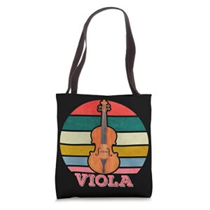 viola musical instrument tote bag