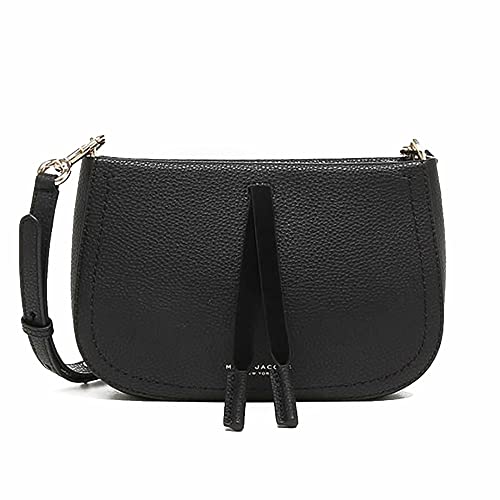 Marc Jacobs Maverick Leather Crossbody Bag (Black)