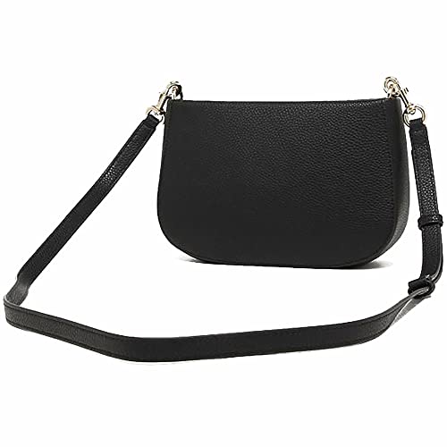 Marc Jacobs Maverick Leather Crossbody Bag (Black)