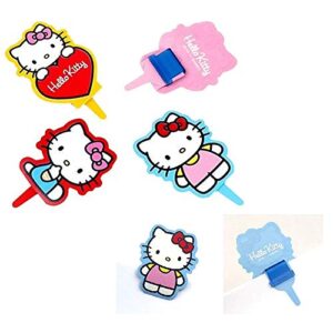 [4-in-1] Hello Kitty Handy Paper Clip/Bookmark 4pcs Set