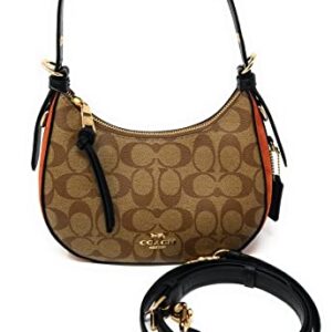 Coach Women's Kleo Hobo (Signature Canvas - Khaki Multi)