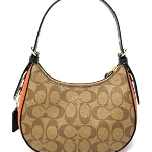 Coach Women's Kleo Hobo (Signature Canvas - Khaki Multi)