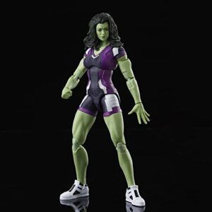 Marvel Legends Series Disney Plus She-Hulk MCU Series Action Figure 6-inch Collectible Toy, Includes 2 Accessories and 1 Build-A-Figure Part