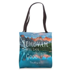 jehovah’s witness 2022 year text org jw tote bag