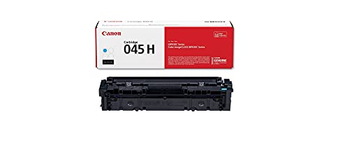 Canon 045H Toner Cartridge Set for Color imageCLASS MF634Cdw, MF632Cdw - Cyan, Magenta and Yellow High Yield -3 Pack in Retail Packaging