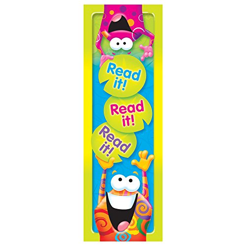 Trend Enterprises Frog-Tastic Read It Bookmarks, 6-1/2 x 2 Inches, Pack of 36