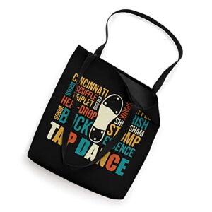 Tap Dance Dancing Studio Dance Practice Tote Bag