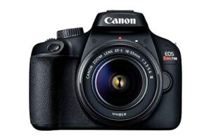 canon eos rebel t100 / 4000d dslr camera (w/ 18-55 iii) (renewed)