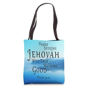 jehovah’s witness 2022 year text org jw tote bag