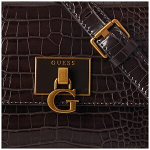 GUESS US Stephi Top-Handle Flap Bag