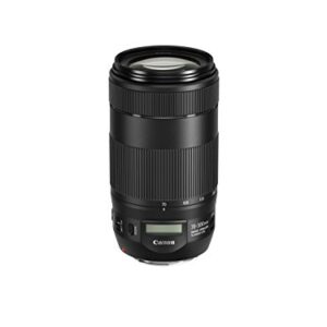 Canon Cameras US EF 70-300 is II USM 70-300mm f/4-5.6 Fixed Zoom Camera Lens, Black (0571C005)