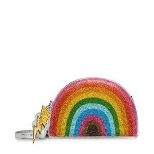 betsey johnson rainbow kitsch crossbody