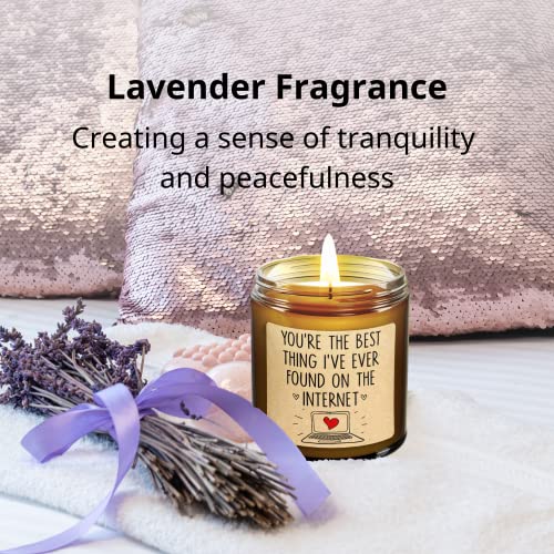 Gifts for Boyfriend, Girlfriend, Husband, Wife - Boyfriend Gifts, Girlfriend Gifts, Couples Gifts - Anniversary Birthday Gifts for Women, Men - Romantic Gifts for Him, Her - I Love You Scented Candle