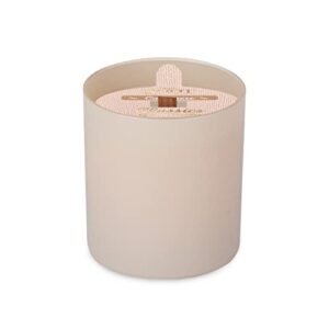 root candles scented candles classics collection premium handcrafted wood wick candle, 8-ounce, cashmere