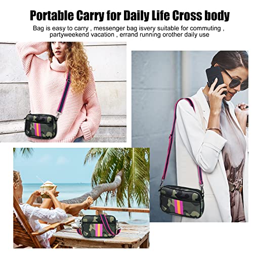 Termusail Neoprene Crossbody Bag, Neoprene bag for Women，Cross Body Bag Purses